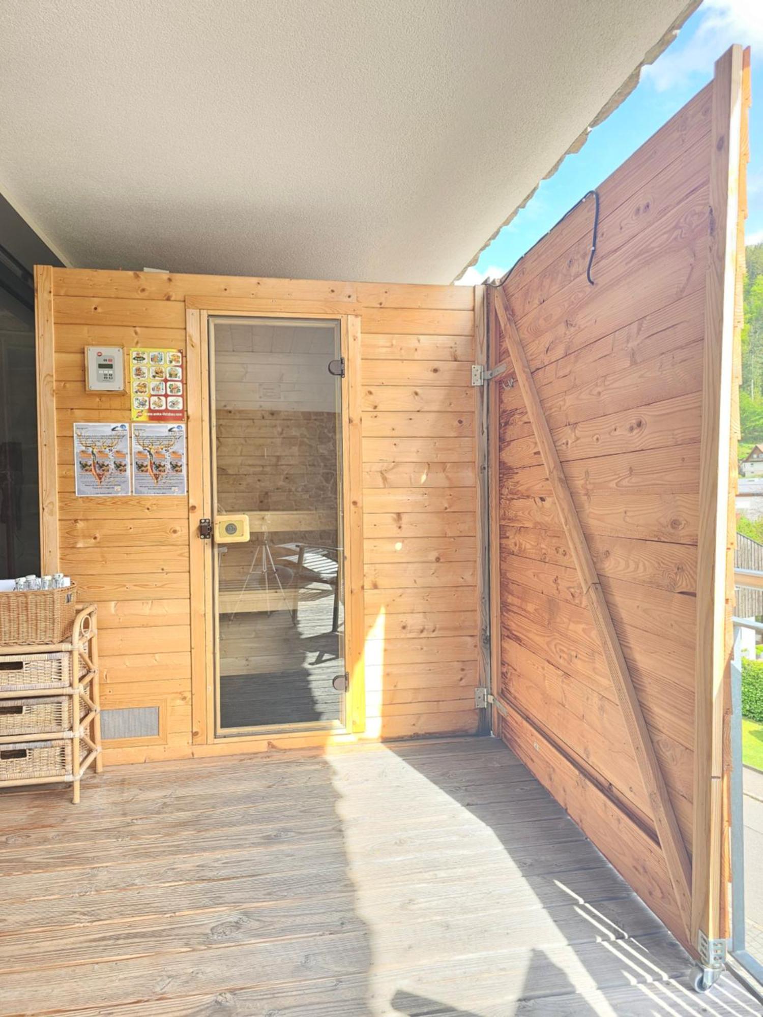 Black Forest I Sauna Auf Dem Balkon I Boxspring I Nespresso I Ausblick I Wasserfaelle Im Ort Todtnau Zewnętrze zdjęcie